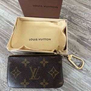 louis vuitton key pouch used